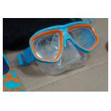 Cressi Blulove Kids Snorkel Set - Fin Size S/M