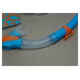 Cressi Blulove Kids Snorkel Set - Fin Size S/M