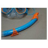 Cressi Blulove Kids Snorkel Set - Fin Size S/M