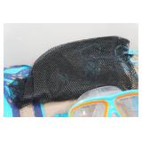 Cressi Blulove Kids Snorkel Set - Fin Size S/M