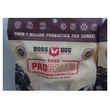*2* Boss Dog Pro Balls Chicken Meatballs Dog Treats - 3oz