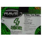 Rave Sports 4 Rider Tow Rope - 60