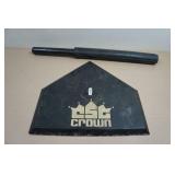 Crown Sporting Goods Youth Adjustable Height Baseball Batting Tee