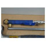Assorted Tools - Clamp, Torque Wrench, Hammer