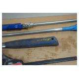 Assorted Tools - Clamp, Torque Wrench, Hammer