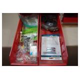 *2* Storage Bin Cabinets with Assorted Tools