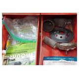*2* Storage Bin Cabinets with Assorted Tools