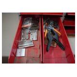 *2* Storage Bin Cabinets with Assorted Tools