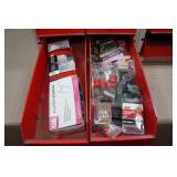 *2* Storage Bin Cabinets with Assorted Tools