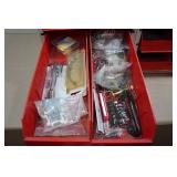 *2* Storage Bin Cabinets with Assorted Tools