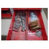 *2* Storage Bin Cabinets with Assorted Tools