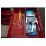 *2* Storage Bin Cabinets with Assorted Tools