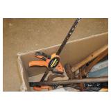 Assorted Tools - Clamp, Hammers, Pry Bar