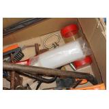 Assorted Tools - Clamp, Hammers, Pry Bar