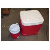 Cooler and Water Jug