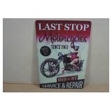 Novelty Metal Sign - Service & Repair