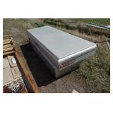 Weather Guard 117-0-01 Aluminum Diamond Plate Saddle Box for Pickup Bed