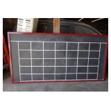 Large Wood Framed Chalkboard - 50" x 98"