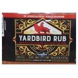 Plowboys Yardbird Rub Seasoning - 5 Lbs