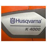 Husqvarna 14in. Electric Wet Power Cutter, Model# K4000 MSRP $1,049