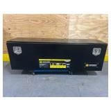 Northern Tool + Equipment Underbody Truck Toolbox with Drop Door, 60in. x 17in. x 18in., Steel, Gloss Black, T-Handle Latches MSRP $509.99