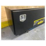 Northern Tool + Equipment Underbody Truck Toolbox with Drop Door, 60in. x 17in. x 18in., Steel, Gloss Black, T-Handle Latches MSRP $509.99