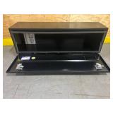 Northern Tool + Equipment Underbody Truck Toolbox with Drop Door, 60in. x 17in. x 18in., Steel, Gloss Black, T-Handle Latches MSRP $509.99