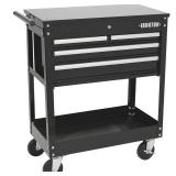 Ironton 4-Drawer Tool Cart, 30in.W, 33-7/8in.L x 17-5/8in.W x 39-1/8in.H, 500-Lb. Capacity