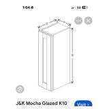 New: J&K Cabinetry Model K10 W0930-See Photo For Size Only