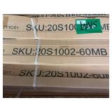 Double Sliding Frameless Shower Door-Matte Black-See Photos For Measurements