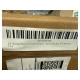 Double Sliding Frameless Shower Door-Matte Black-See Photos For Measurements