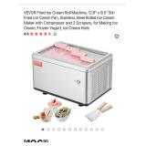 Vevor Fried Ice Cream Roll Machine-See Photo For Dents
