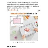 Vevor Fried Ice Cream Roll Machine-See Photo For Dents