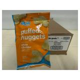 12 bags Epic Goods Puffed Nuggets-White Cheddar