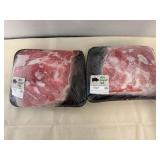 2x 2lbs Boneless Pork Loin Roasts