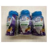 MM1. 3x 60 Gummies Fiber Well + Probiotics-11/2026