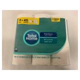 2x 9 Rolls  Total Home Premium Bath Tissue