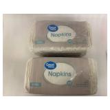 6x 500ct Great Value Napkins