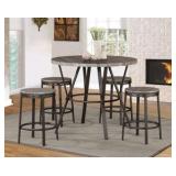 *Bundle* Milton Counter Height Table and Stools