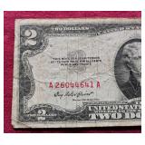 1953 Red Seal $2 Note