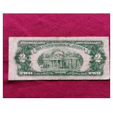1953 Red Seal $2 Note