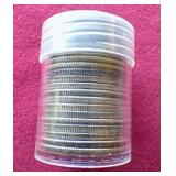 Tube of (20) 40% Silver Half Dollars