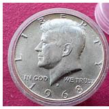 Tube of (20) 40% Silver Half Dollars
