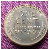 (2) Red Uncirculated 1954-S Wheat Pennies