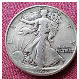 1942 Walking Liberty Half Dollar
