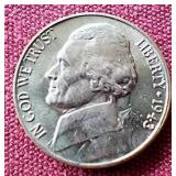 Beautiful 1943 Silver War Nickel