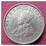 1914 British West Africa Silver 2 Shillings