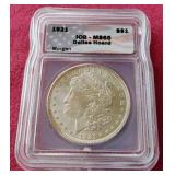 1921 Morgan Dollar - ICG MS65