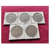 (5) Eisenhower Dollars