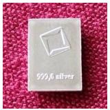 Valcambi Suisse 1 Gram Silver Bar